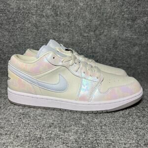 Air Jordan 1 Low 'Chinese New Year' Iridescent Pink Sneakers HF4080-001 Size 12
